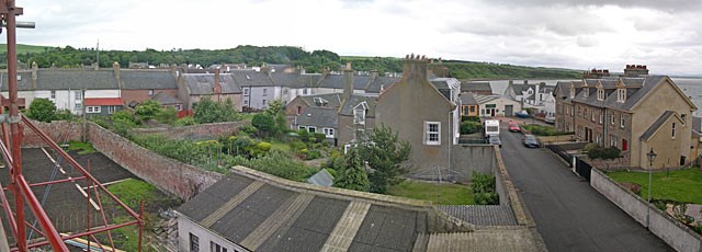 View from Reay House roof to the West