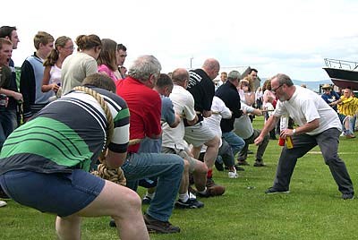 'The Royal' Tug of War team