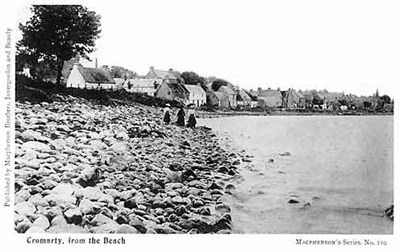 View of Cromarty from the beach