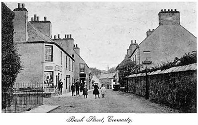 View of Bank Street Cromarty
