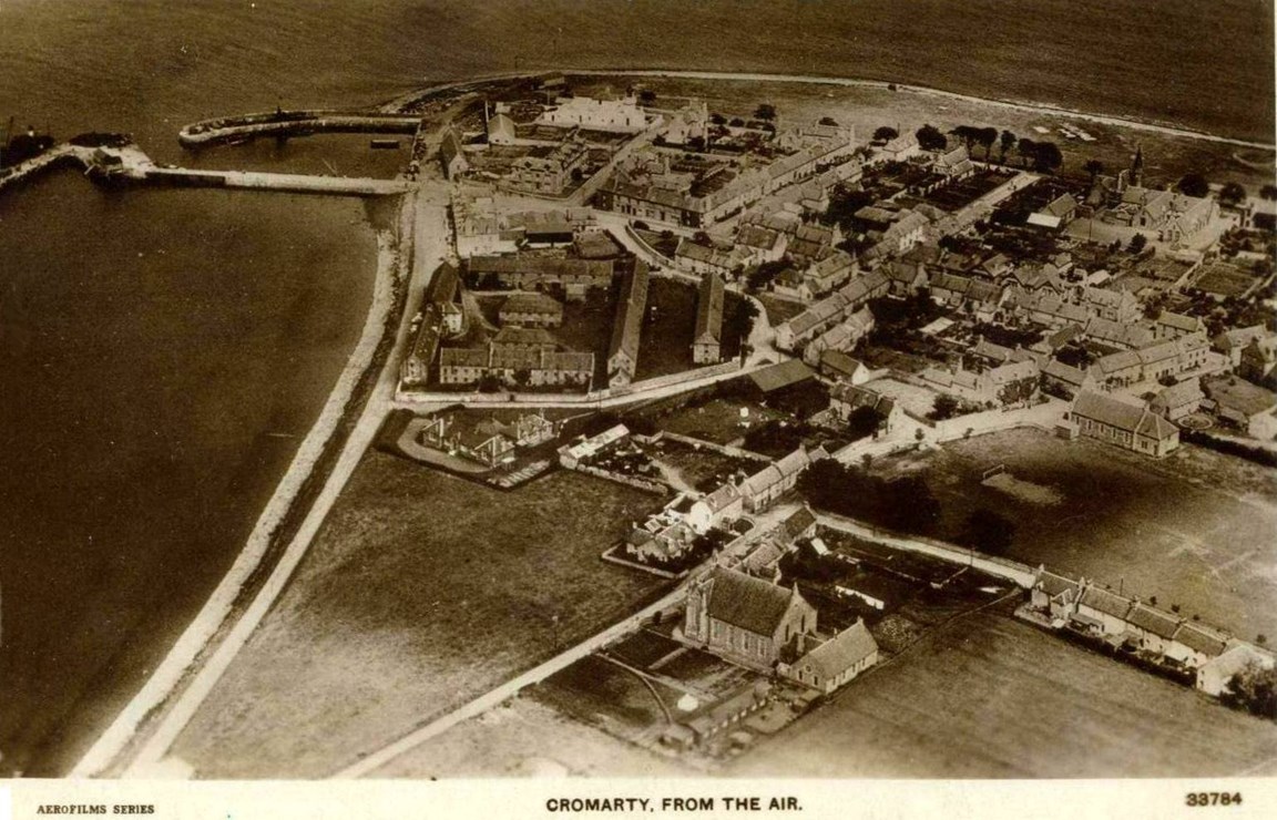 Cromarty from the Air - c1935